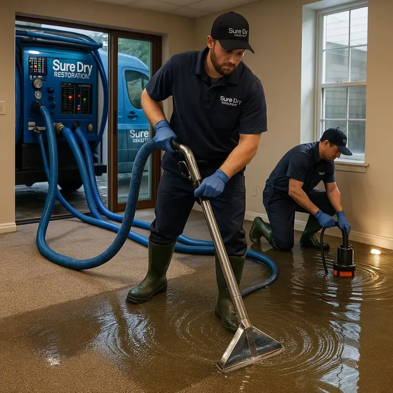Water Extraction and Removal process in Guin, AL